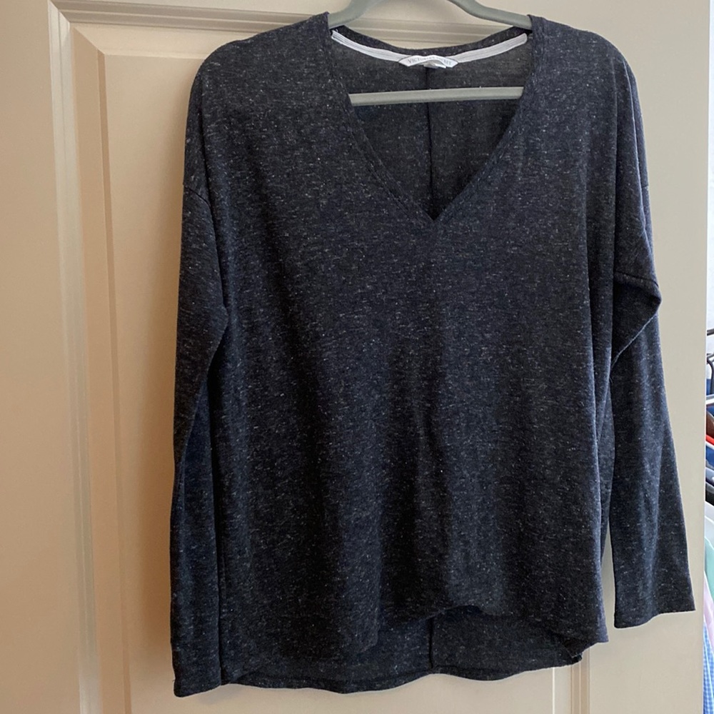 Victoria’s Secret charcoal heather long sleeve tee, size M